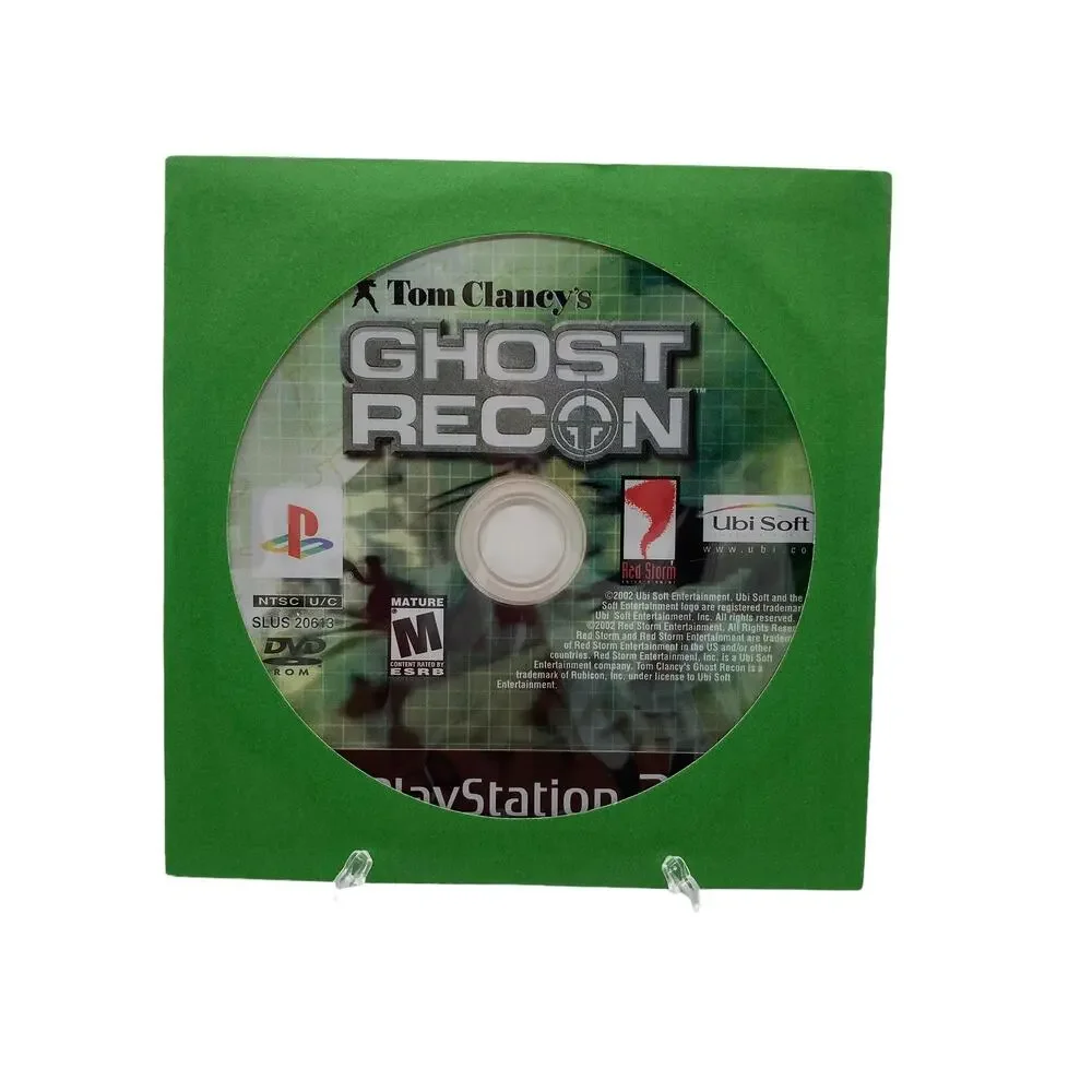 Tom Clancy's Ghost Recon (PlayStation 2 PS2) - DISC ONLY Original Tested Working